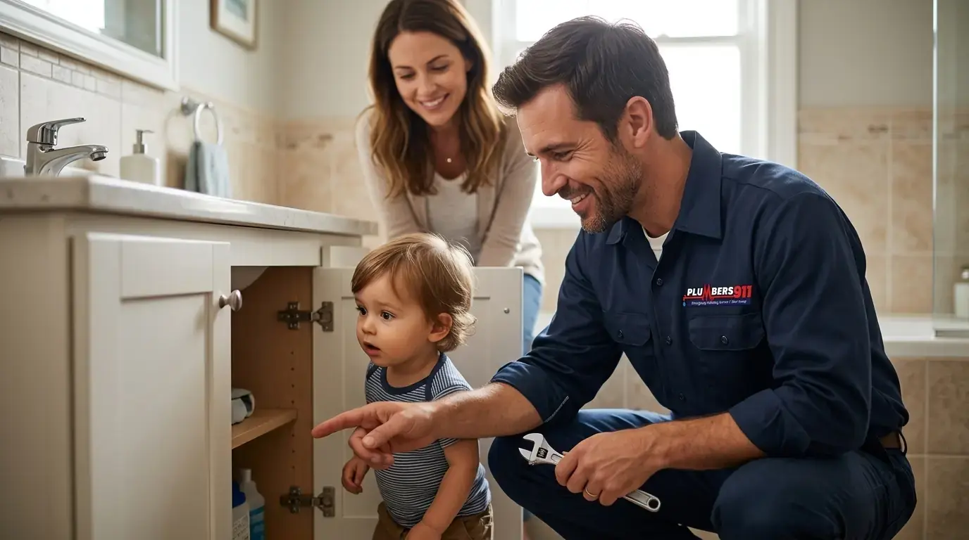Licensed plumber at work in Hillside, IL